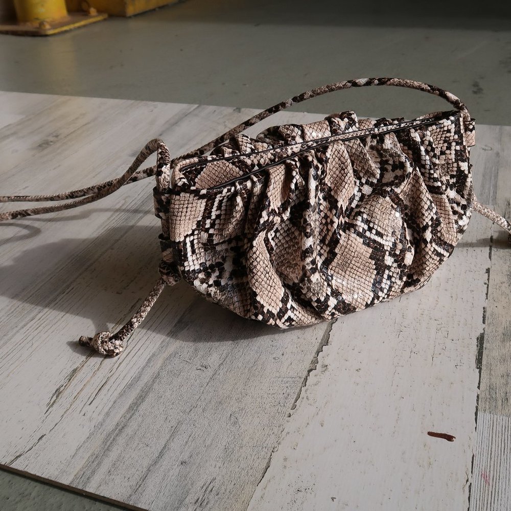 Snake Print Purse